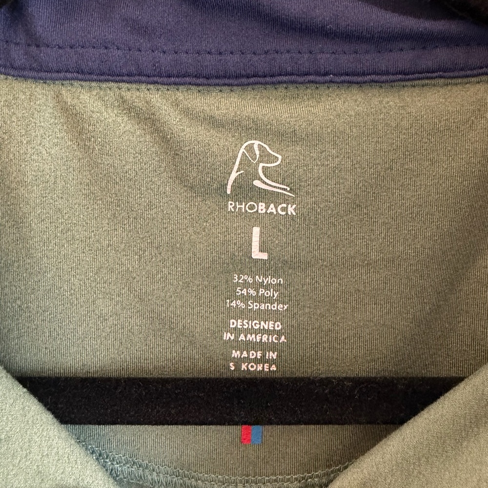 Rhoback Quarter-Zip Pullover - image 3